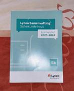 Lyceo Scheikunde Havo Samenvatting Examenstof, Verzenden, HAVO, Zo goed als nieuw, Scheikunde