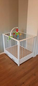 Europe Baby kinderbox Robin met lade wit, Ophalen, Zo goed als nieuw, Lade