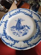 Oud Delfts blauw bord - Engels aardewerk, Antiek en Kunst, Antiek | Wandborden en Tegels, Ophalen of Verzenden