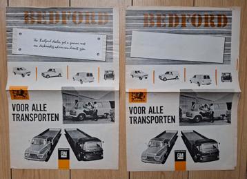 Bedford,  twee kranten. € 5,-- beschikbaar voor biedingen