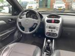 Opel Tigra TwinTop 1.4-16V Cabrio | Half leder + Airco nu, Voorwielaandrijving, Gebruikt, Zwart, 4 cilinders