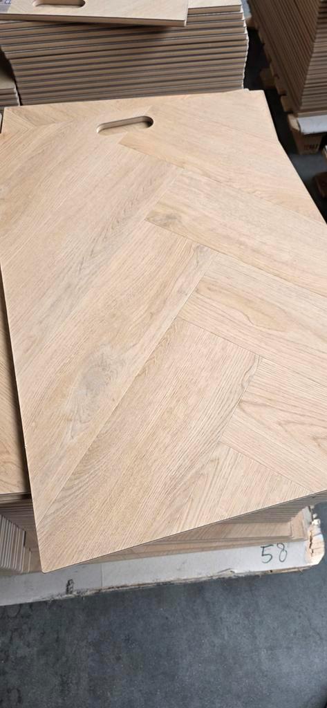 Visgraat PVC vloer - Topkwaliteit!, Doe-het-zelf en Verbouw, Vloerdelen en Plavuizen, Nieuw, Overige typen, Kunststof, 50 tot 150 cm