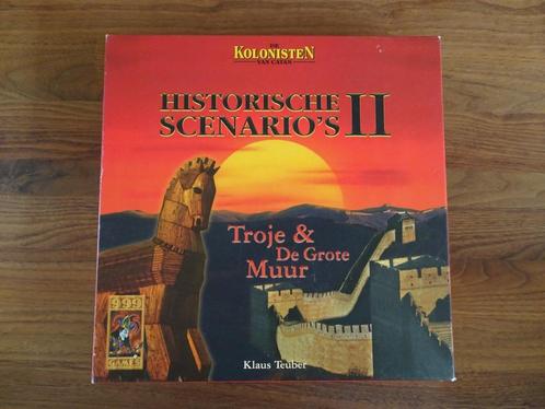 Kolonisten Historische scenario's II Troje en de Grote Muur, Hobby en Vrije tijd, Gezelschapsspellen | Bordspellen, Nieuw, Een of twee spelers