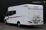 Sunlight T65 130pk Multijet | Dwarsbed | Hefbed | Gescheiden, Caravans en Kamperen, Sunlight, 7 tot 8 meter, Bedrijf, Half-integraal