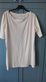 Wit 't shirt plus basics  maat 44, Kleding | Dames, Grote Maten, Ophalen of Verzenden, Zo goed als nieuw, Wit, Shirt of Top