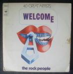 Welcome - The Rock People (3LP)oa Johnny Winter Argent Dylan, Ophalen of Verzenden, Gebruikt, 12 inch, Rock en Metal
