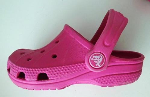 Zomerschoenen Crocs kind - roze - maat 8 C 9 / maat 25-26, Kinderen en Baby's, Kinderkleding | Schoenen en Sokken, Zo goed als nieuw