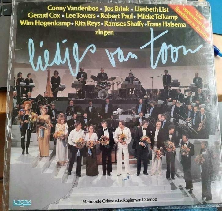 Liedjes Van Toon, Cd's en Dvd's, Vinyl | Nederlandstalig, Zo goed als nieuw, Levenslied of Smartlap, Overige formaten, Ophalen of Verzenden