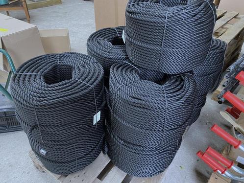 TOUW PPMF 14mm rollen a 220mtr  zwart !, Watersport en Boten, Accessoires en Onderhoud, Nieuw, Overige typen, Ophalen