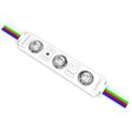 20x Led RGB module 3 led IP65 12V, Ophalen of Verzenden, Nieuw, Lichtbak of (neon) lamp