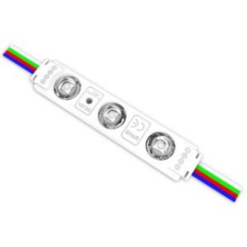 20x Led RGB module 3 led IP65 12V, Verzamelen, Merken en Reclamevoorwerpen, Nieuw, Lichtbak of (neon) lamp, Ophalen of Verzenden