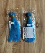 Pruik/wig wefts blauw, Ophalen of Verzenden, Zo goed als nieuw, Accessoires