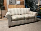 tweezitsbank met gestreepte bekleding, Ophalen, Gebruikt, Klassiek, 150 tot 200 cm