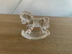 Schattig vintage kristallen schommelpaardje, Ophalen of Verzenden