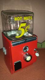 Northwestern Hot Nuts pinda automaat vintage fifties sixties, Verzamelen, Automaten | Overige, Ophalen
