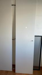 2 deuren wit glanzend voorverpakt pax kast, Huis en Inrichting, Kasten | Kledingkasten, 200 cm of meer, Zo goed als nieuw, 50 tot 75 cm