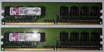 2 stuks Kingston 512MB DDR2-533 SDRAM, Computers en Software, RAM geheugen, Ophalen of Verzenden, DDR2, Desktop, Gebruikt