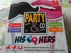 Spel Party en Co his hers als nieuw partyspel, Ophalen of Verzenden, Zo goed als nieuw