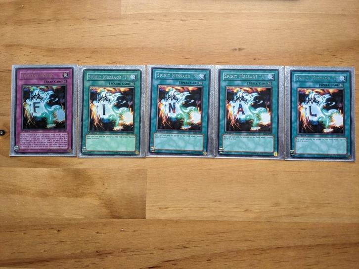 Yu-Gi-Oh! Destiny Board + Spirit Message set 1st Edition LON, Hobby en Vrije tijd, Verzamelkaartspellen | Yu-gi-Oh!, Zo goed als nieuw