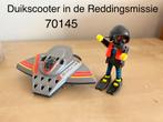 Playmobil 70145 city action duikscooter reddingsmissie, Ophalen of Verzenden, Zo goed als nieuw, Los playmobil