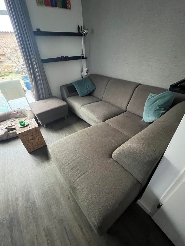 Mooie Hoekbank te Koop, Huis en Inrichting, Banken | Bankstellen, Ophalen, 250 tot 300 cm, Gebruikt, Hoekbank