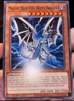 Yu-Gi-Oh! Malefic Blue Eyes White Dragon LDS2 1st !, Hobby en Vrije tijd, Verzamelkaartspellen | Yu-gi-Oh!, Verzenden, Zo goed als nieuw