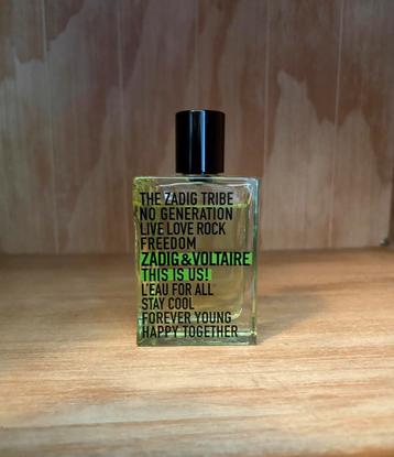 Zadig & Voltaire this is us l’eau for all 50ml beschikbaar voor biedingen