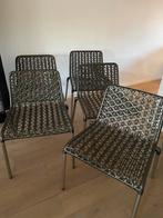 Vijf eetkamerstoelen Moooi Gwana Ontwerp van Marcel Wanders, Huis en Inrichting, Stoelen, Ophalen, Kunststof, Uit jaar 2001 geschikt voor binnen en buiten