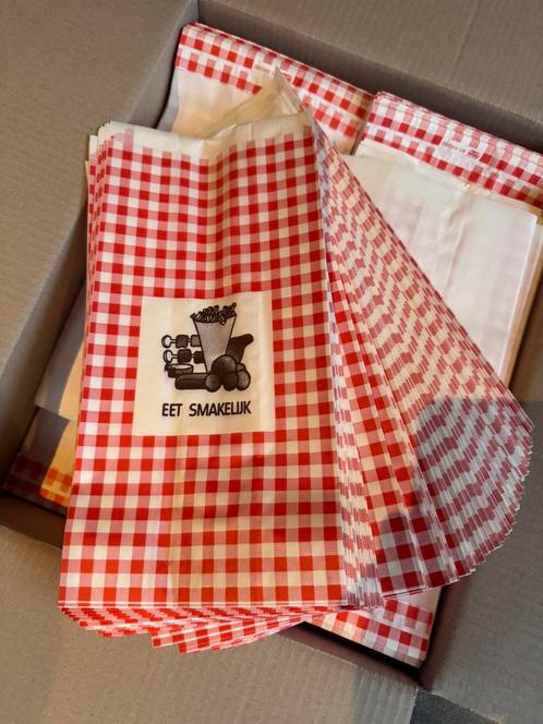 Snackzak 1KG - frietzak, gebakszak - doos 1000 stuks DEPA, Hobby en Vrije tijd, Feestartikelen, Nieuw, Overige typen, Overige