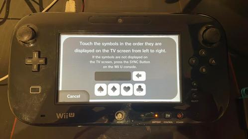 Wii U gamepad met kabel, Spelcomputers en Games, Spelcomputers | Nintendo Wii U, Zo goed als nieuw, Met 1 controller, Ophalen of Verzenden