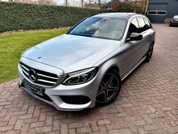 Mercedes-Benz C-klasse Estate 200 AMG Night Edition Panorama beschikbaar voor biedingen