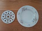 Oude Uitlekschaal met Losse Tree - 32cm, Huis en Inrichting, Keuken | Servies, Gebruikt, Keramiek, Ophalen of Verzenden, Schaal of Schalen