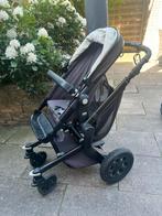 Joolz day met autostoel en reiswieg zeer complete set, Kinderen en Baby's, Kinderwagens en Combinaties, Gebruikt, Verstelbare duwstang