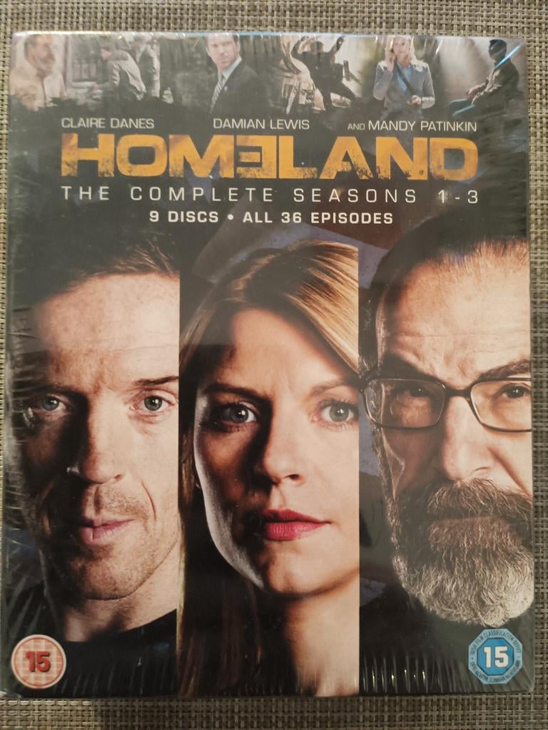 Homeland Seizoenen 1-3 DVD Boxset - Nieuw!, Ophalen of Verzenden, Nieuw in verpakking, Boxset
