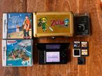 Nintendo DS met spellen en accessoires, Ophalen, Zo goed als nieuw, Blauw, DS Lite