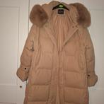 Copperose Winterjas met bontkraag - Maat M/L, Kleding | Dames, Jassen | Winter, Beige, Maat 42/44 (L), Copperose, Ophalen of Verzenden