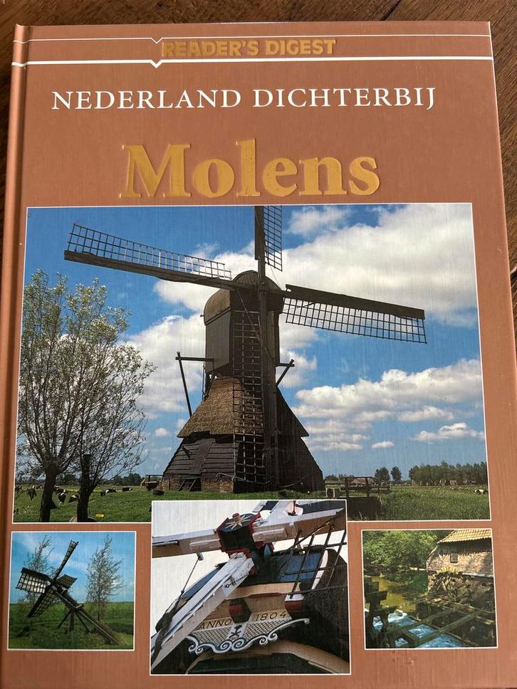 Nederland Dichterbij: Molens - Reader's Digest, Boeken, Streekboeken en Streekromans, Zo goed als nieuw, Zuid-Holland, Ophalen of Verzenden