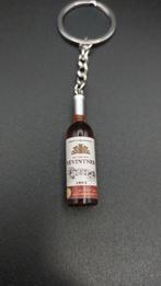Unieke Rode Wijn Fles Sleutelhanger Epoxy, Ophalen of Verzenden, Nieuw, Overige typen