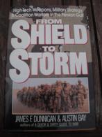  from shield to storm Warfare in the Persian Gulf hardcover , Boeken, Gelezen, Ophalen of Verzenden