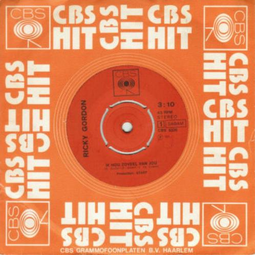 RICKY GORDON   1972  TOPPIRAAT !!!! G148, Cd's en Dvd's, Vinyl Singles, Single, 7 inch, Ophalen of Verzenden