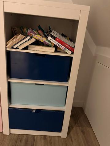 Bopita wandkast mix en match met leuke gekleurde laden