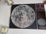 Zeer zeldzame originele vintage Maankaart jaren 1960, Verzamelen, Posters, Ophalen of Verzenden, A1 t/m A3, Overige onderwerpen