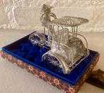 Miniatuur Filigrain zilveren Indonesische Riksja., Ophalen of Verzenden