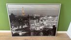 Fotoprent schilderij van Parijs 140x100cm, Huis en Inrichting, Ophalen, Gebruikt, 125 cm of meer, Schilderij
