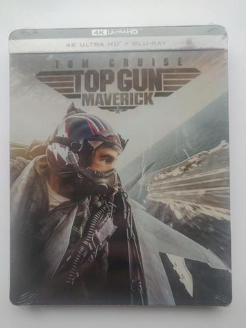Top Gun Maverick (2022) STEELBOOK 4K UHD Blu-ray SEAL beschikbaar voor biedingen