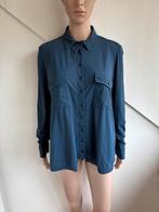 Studio Anneloes travelstof blouse blauw maat M, Maat 38/40 (M), Studio Anneloes, Blauw, Ophalen of Verzenden