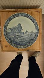 Delfsblauw bord, Antiek en Kunst, Antiek | Wandborden en Tegels, Ophalen