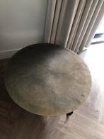 Metalen Salontafel - 79cm, Ophalen, 50 tot 100 cm, Rond, 50 tot 100 cm