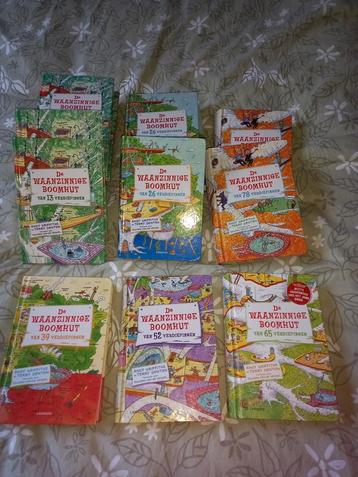 De waanzinnige boomhut , p.st  7 euro .. beschikbaar voor biedingen