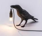 Prachtige raven lamp (incl. lamp) NIEUW IN DOOS!, Ophalen of Verzenden, Nieuw, Glas, Minder dan 50 cm